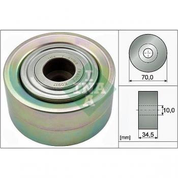 Polea tensora/guía INA para correa trapezoidal, modelo 532 0787 10