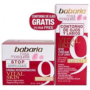 Babaria Serum Piel Vital Rosa Mosqueta + Contorno de Ojos - 1 Pack