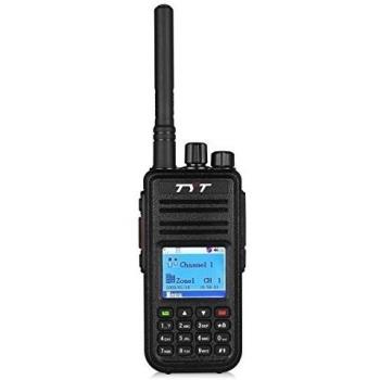 Tytera TYT MD-380 de radio digital DMR 400-480 UHF 2000mAh Negro de la UE