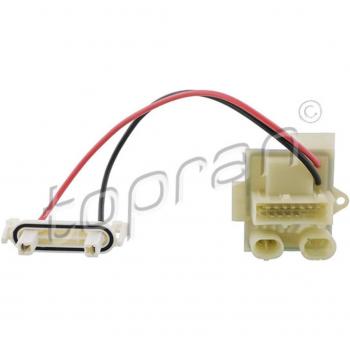 Regulador de ventilador habitáculo Original HANS PRIES 701 413 y Resistencia de ventilador TOPRAN 701 413