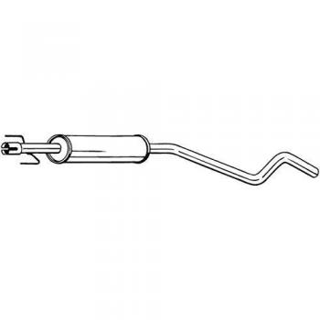 Silenciador Intermedio BOSAL 284-739 para OPEL Astra H 3/5 puertas y GTC