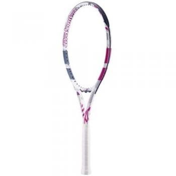 Raqueta de Tenis Babolat Evo Aero Pink 2023 - Sin Encordar, Peso 275g, Tamaño L1