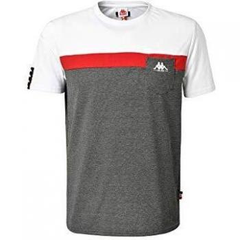 Kappa 304PIY0_950_M - Camiseta IDO, talla negro, M