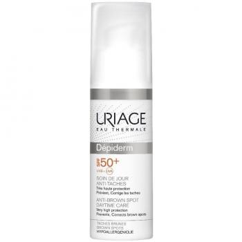 Uriage Dépiderm Anti-dark spot daytime care protective day cream for dark spots SPF 50+ 30 ml