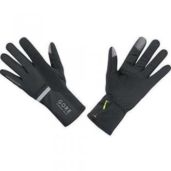 Gore Running Wear Mythos 2.0 Windstopper - Guantes unisex, color negro, talla 7