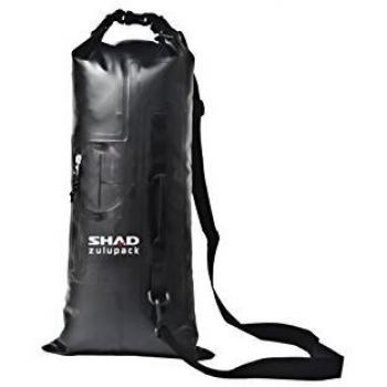SHAD W0SB40 Rear Bag SW40 Bolsa Blanda para Motocicleta, Resistente al Agua, Color Negro