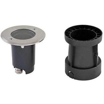 Foco empotrado de suelo GU10 35W V2A inoxidable IP67