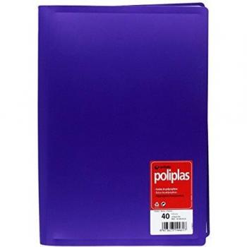 Grafoplas 1441635 - Carpeta de 40 fundas, color Violeta