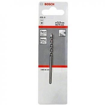 Bosch Professional 1x broca para hormigón CYL-3, para hormigón, Diámetro 3,5 x 40 x 70 mm, accesorios taladro percutor