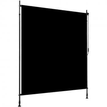 vidaXL Outdoor Roller Blind 200x270 cm Anthracite