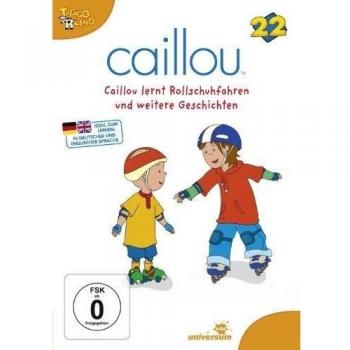 Caillou 22 - Caillou lernt Rollschuhfahren und weitere Geschichten [Alemania] [DVD]