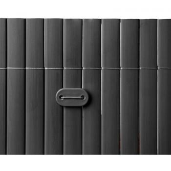 KIT FIJACIÓN ANTRACITA - Kit de fijación en color antracita, incluye todos los elementos necesarios para una instalación segura y duradera, adecuado para diversas aplicaciones