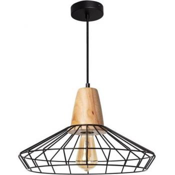 Lámpara Colgante Metal Keler Negro