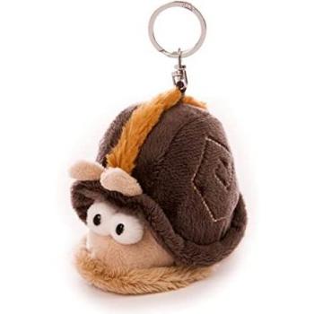 NICI- Llavero de Caracol primitivo Ignatz, 10cm, Color Marron