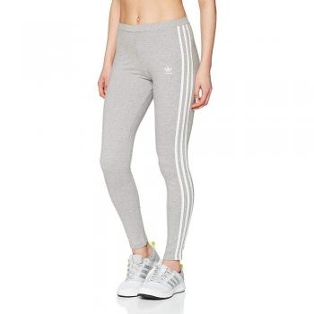 adidas 3 Str Tight Tights, Mujer, Medium Grey Heather, 40