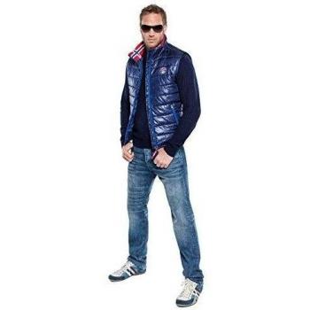 Nebulus Weste Glossar - Chaqueta de pluma para hombre, color azul marino, talla XL