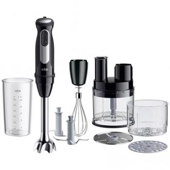 Batidora de mano Braun MultiQuick 5 Pro MQ 55755 M, 1000 W, color negro, con 25 niveles de velocidad