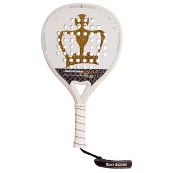 Pala de Pádel Black Crown Hurricane Pro 3.0 - Pala Avanzada - Peso 355-370g - Marco Doble Tubular Air 38mm, Forma Redonda - Potencia 60%, Control 40%