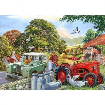 Puzzle de 500 piezas Bob y su Perro - Piezas grandes