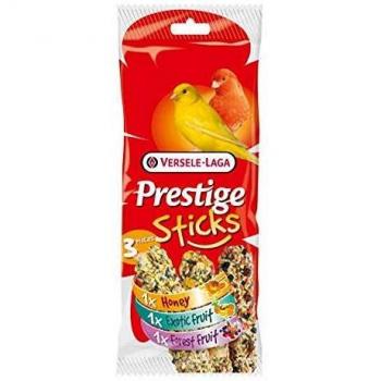 Versele-Laga Prestige Sticks Canary Trio (Honey, Egg & Fruit)