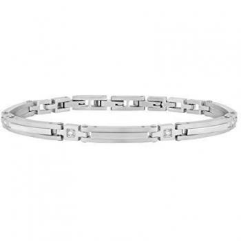 Sector No Limits Pulsera para hombre, Colección ENERGY, longitud 22 cm, en acero - SAFT28