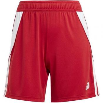 Pantalones de fútbol adidas Tiro24 mujer rojo