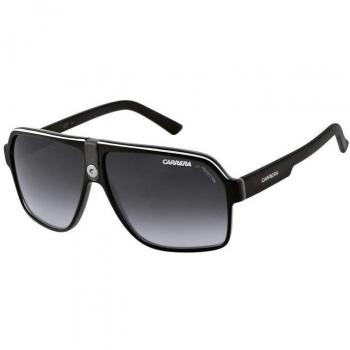 Carrera Contemporary Aviator Unisex and White Grey Gradient Sunglasses - Black, Size: 62x11x140mm
