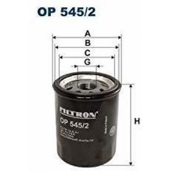 Filtron OP545/2 Bloque de Motor