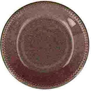 PLATO LLANO 25 CM BLANCO DONNA CERAMICHE