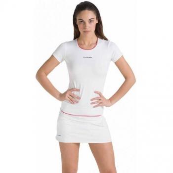 Duruss Falda con Short Interior, Mujeres, Blanco, XL