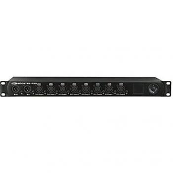 Showtec Booster Pro Amplificador 2-8 DMX/RDM, XLR 3 pines