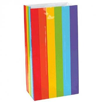 Amscan 370202-90 - Bolsas pequeñas con Arco Iris
