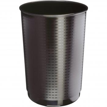 Papelera de oficina de polipropileno de 40 L en color negro