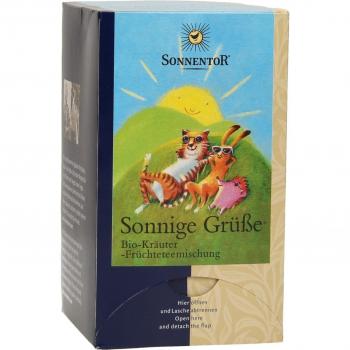 Sonnentor Organic Sunny Greetings Herbal Fruit Tea, 45g