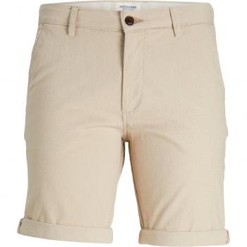 Jack & Jones Fury Slim Fit Men's Beige Bermuda Shorts