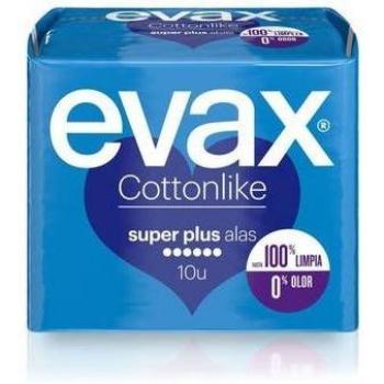 Compresas Evax Cottonlike Noche con Alas 9 Unidades
