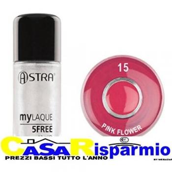 Laca de Uñas Astra My Laque 5 Free 15 - Flor Rosa