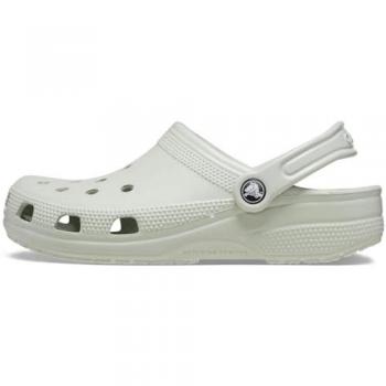 Crocs Classic Clog - Size: M12 - Male, Mens Grey Slides