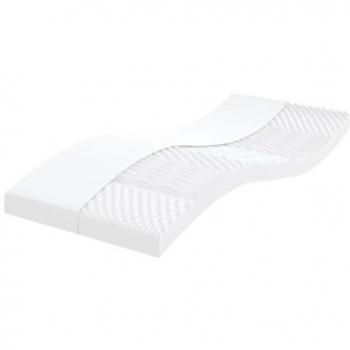 Colchón de espuma blanca 100x220 cm, 7 zonas, dureza 20 ILD