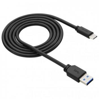 Cable USB Tipo C 1M Aluminio Remax Negro - Sincronización y Carga