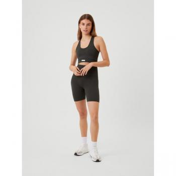 Björn Borg Studio Seamless Rib Shorts Green, Size L