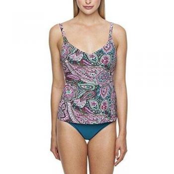 Rosa Faia Tankini-Oberteil - Tankini para mujer, color rot