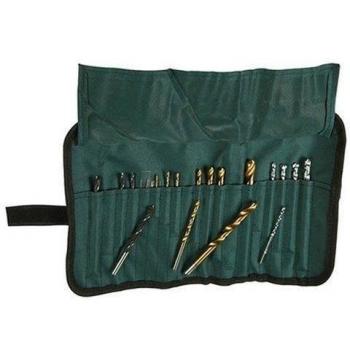Bosch 2607019505 - Conjunto de 19 brocas para metal, piedra y madera, bocadillo