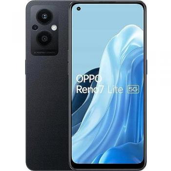 Smartphone OPPO Reno 7 Lite 5G, 8GB RAM, 128GB Almacenamiento, Dual SIM, Pantalla de 6.43, Color Negro Cósmico