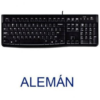 Logitech K120 Business USB QWERTZ Alemán Negro Teclado