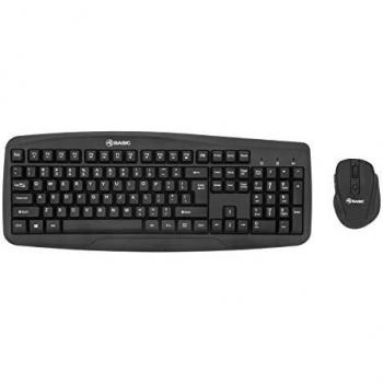 Kit Básico Inalámbrico de Teclado y Ratón Tellur USB Negro