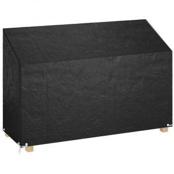 Funda para banco de jardín 8 ojales polietileno 190x70x70/88 cm