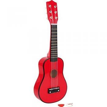 small foot company Guitarra de Madera roja