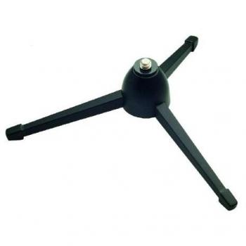 Soporte de Micrófono de Mesa K&M 23105 - Negro, 3/8 Gewindeanschluss, altura de 7 cm