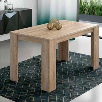 Mesa De Comedor Berta Fija Cambria 75X140x80 Cm